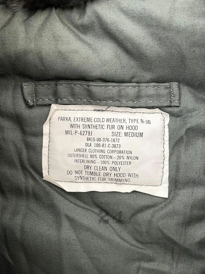 1980s N3B Parka USAF - M/L