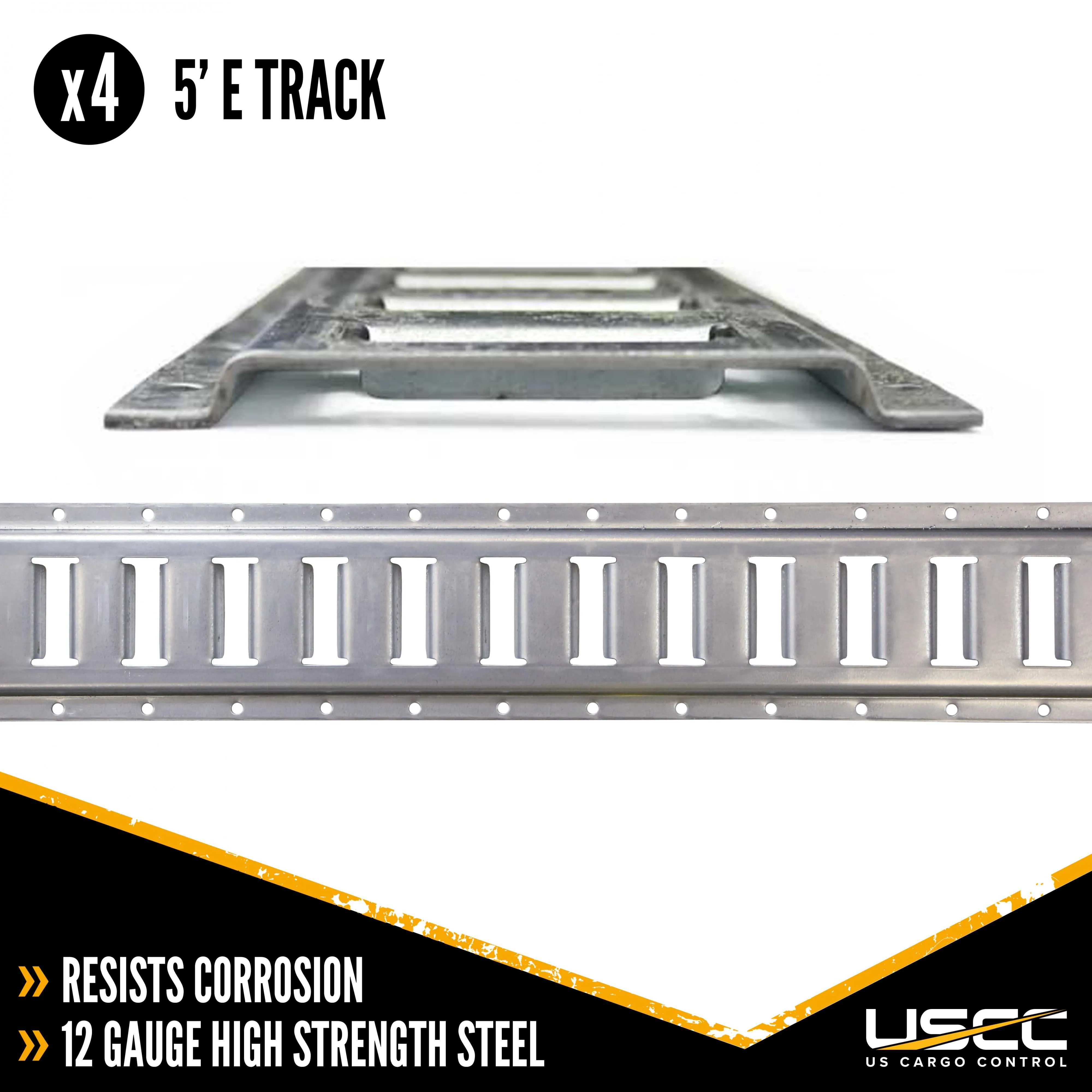 5' E Track & Ratchet Straps Kit