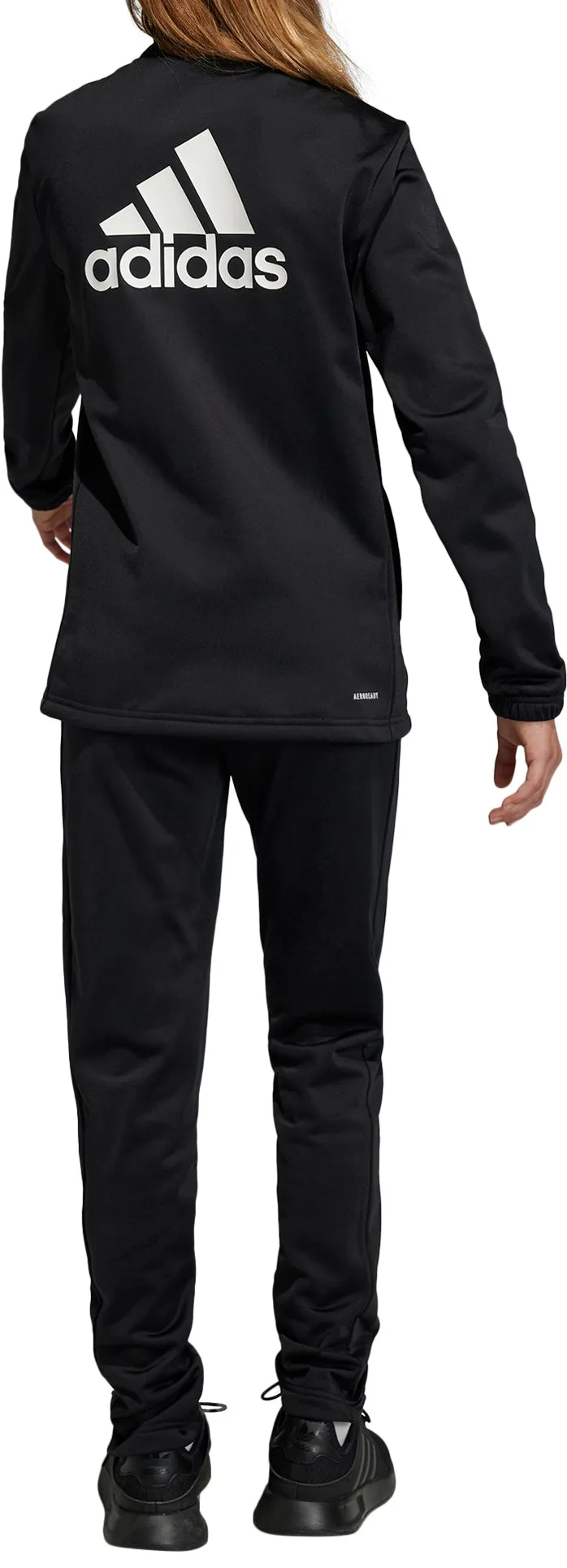 adidas Essentials Big Logo Junior Tracksuit - Black
