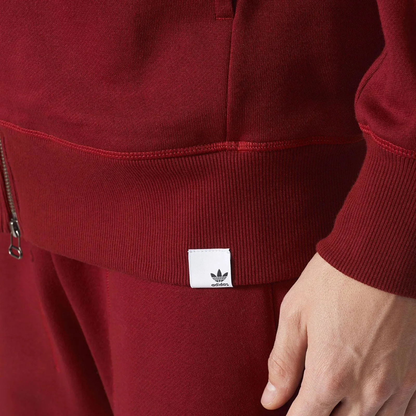 adidas Originals XBYO Track Jacket - Burgundy