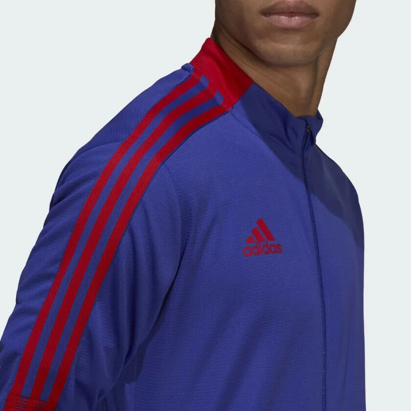 adidas Tiro Primeblue Track Jacket - Purple