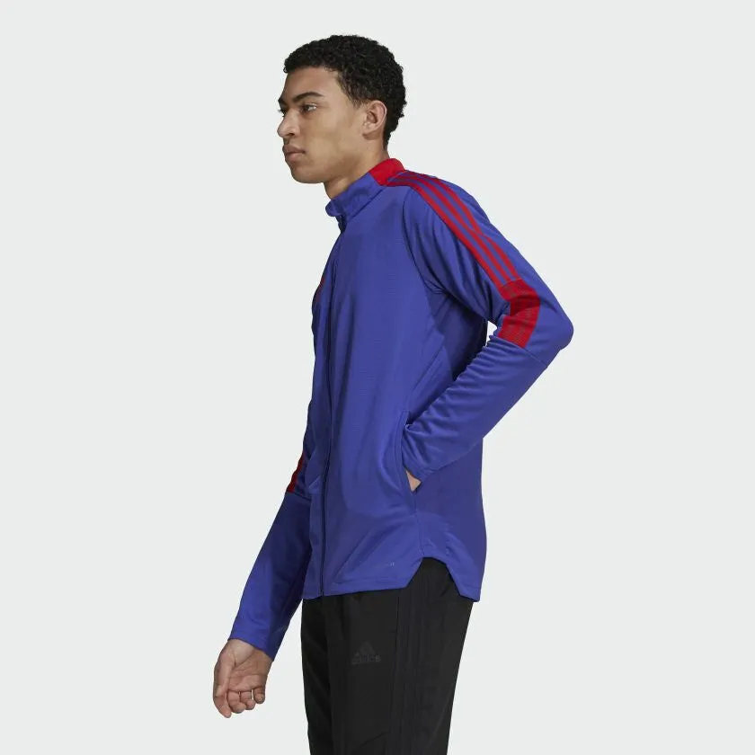 adidas Tiro Primeblue Track Jacket - Purple