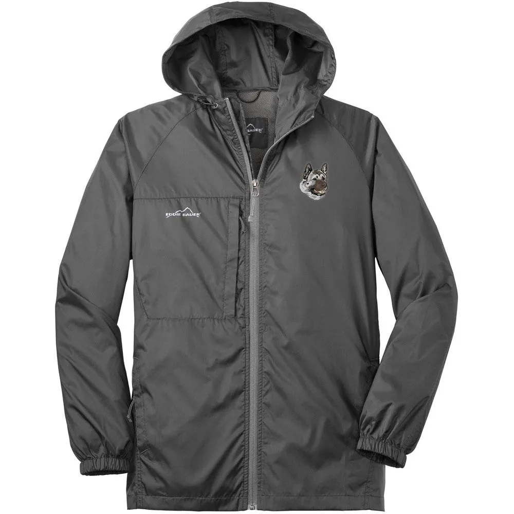Akita Embroidered Mens Eddie Bauer Packable Wind Jacket