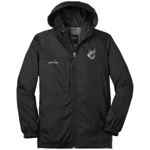 Akita Embroidered Mens Eddie Bauer Packable Wind Jacket