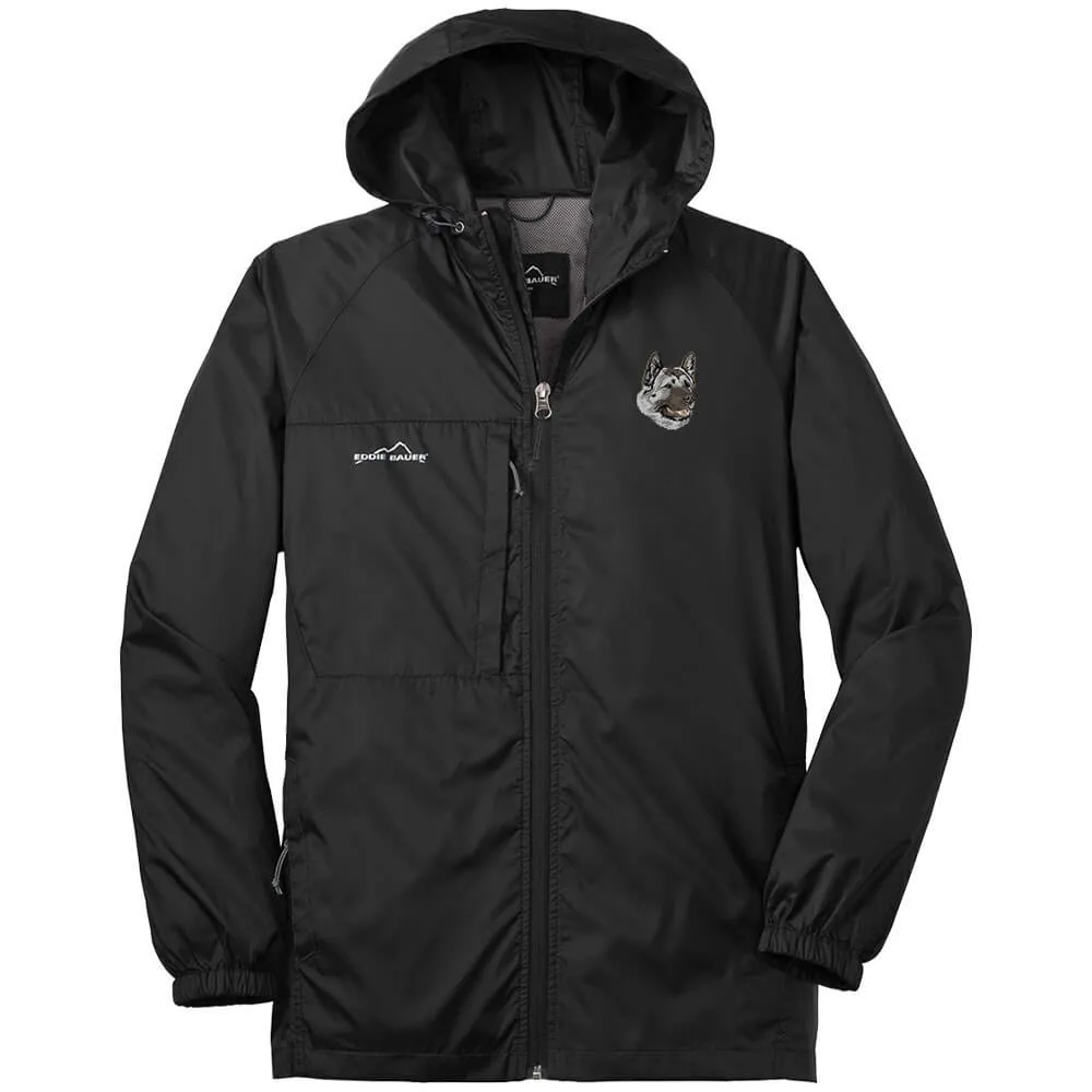 Akita Embroidered Mens Eddie Bauer Packable Wind Jacket