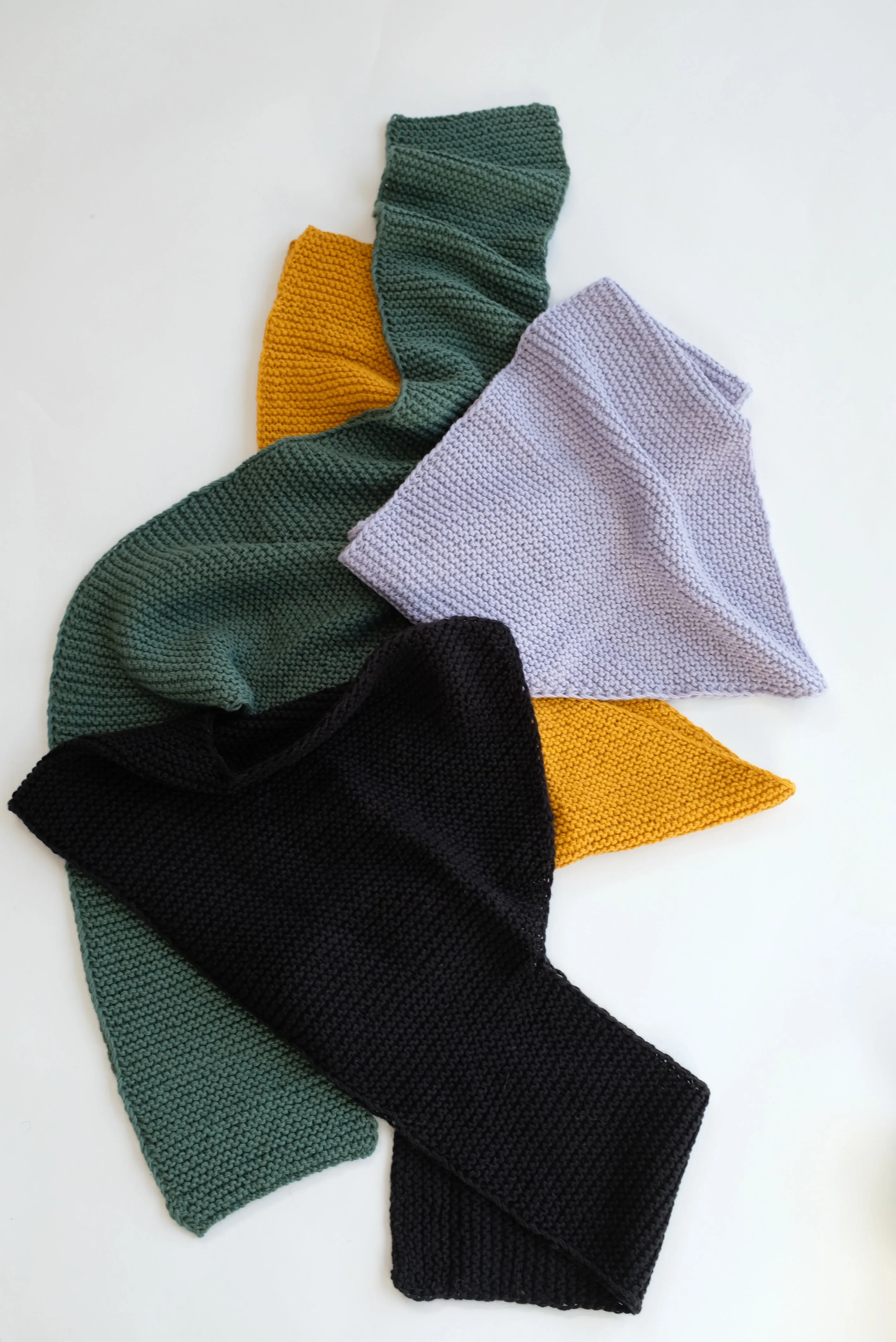 Beklina Knit Babushka Scarf