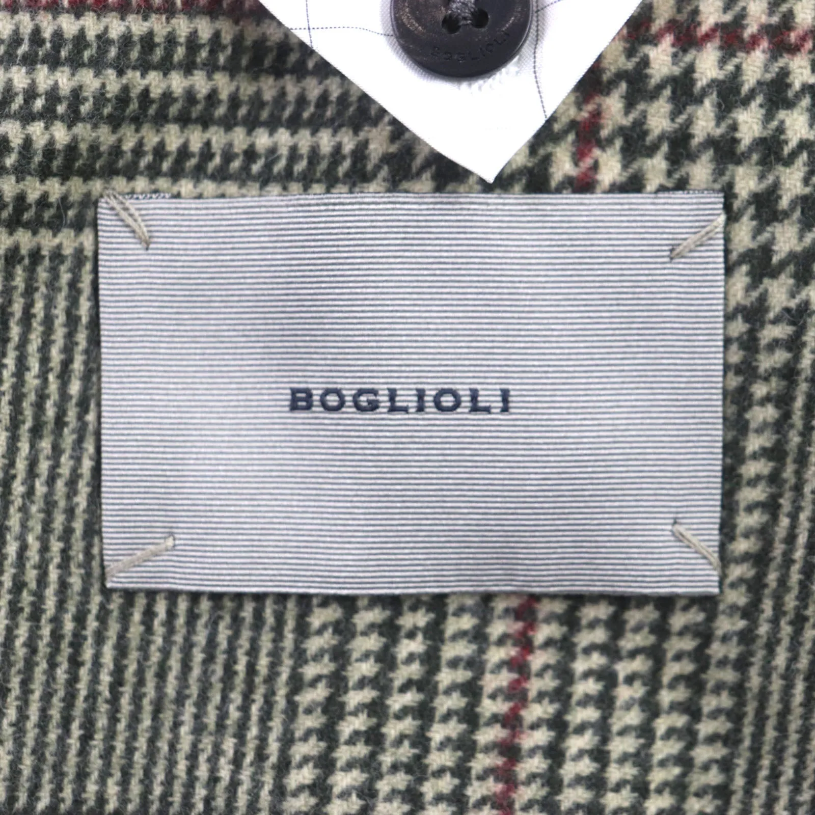 BOGLIOLI Wool Nylon Cashmere Jacket, Green, Size 48