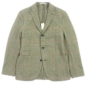 BOGLIOLI Wool Nylon Cashmere Jacket, Green, Size 48