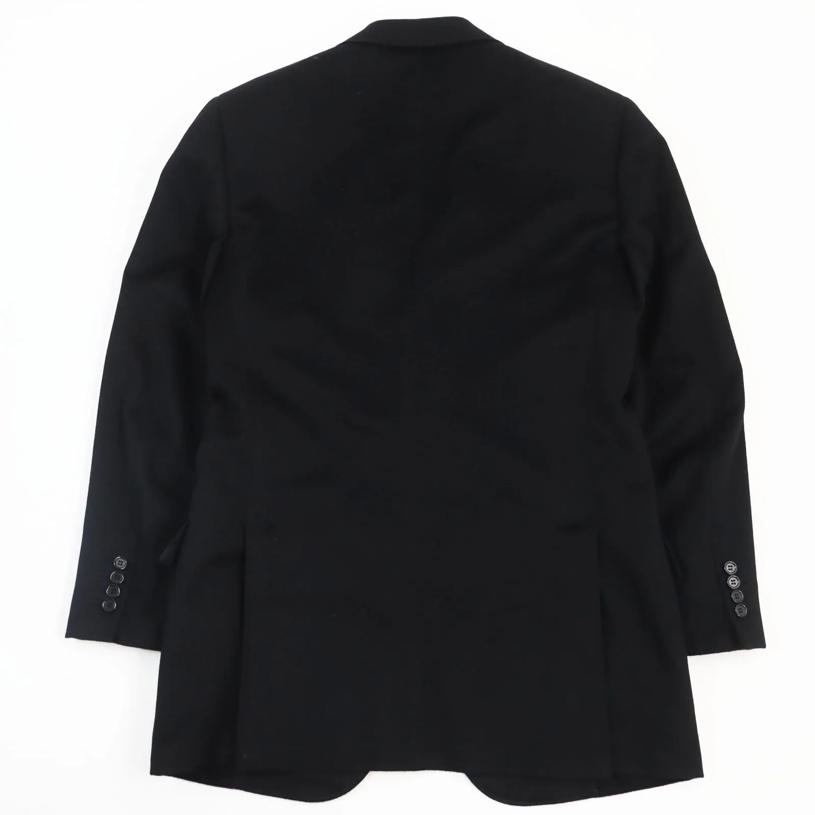 Brioni Wool Cashmere Single Tailored Jacket Black