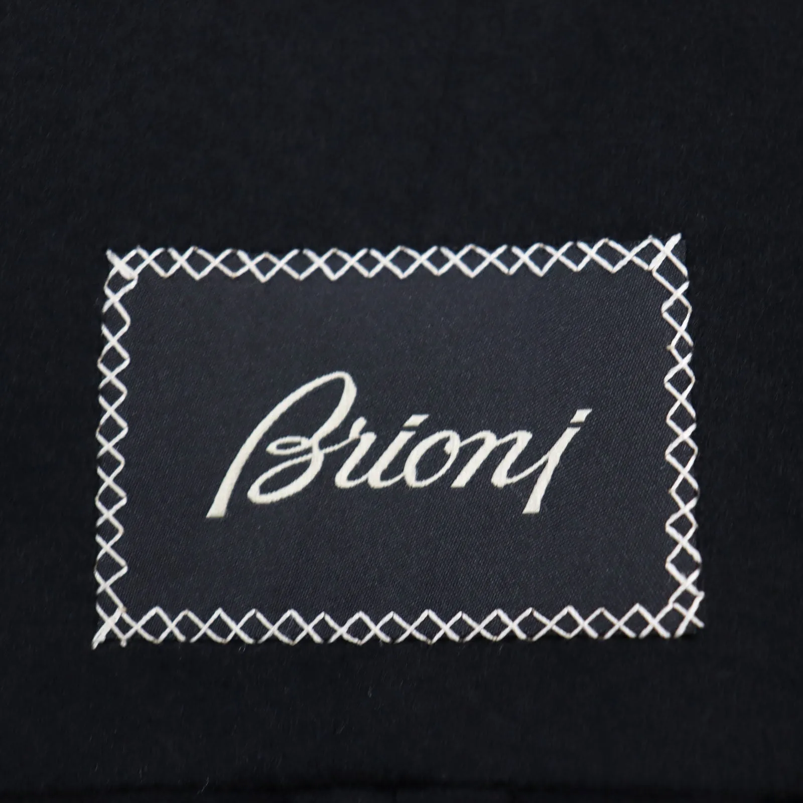 Brioni Wool Cashmere Single Tailored Jacket Black