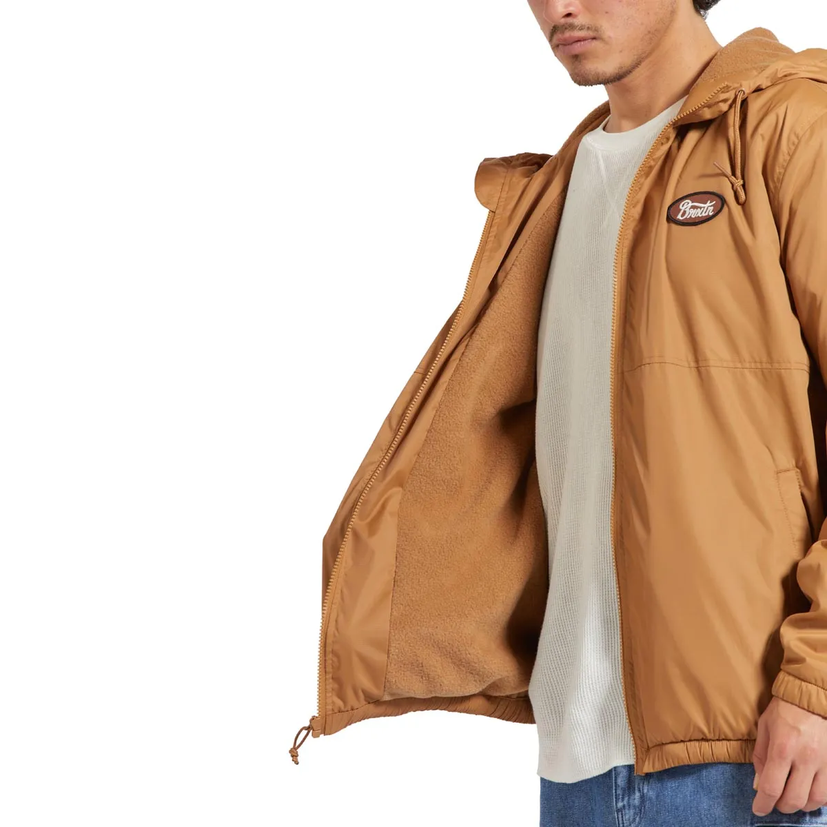 Brixton Claxton Parsons Lined Jacket - Tobacco Brown