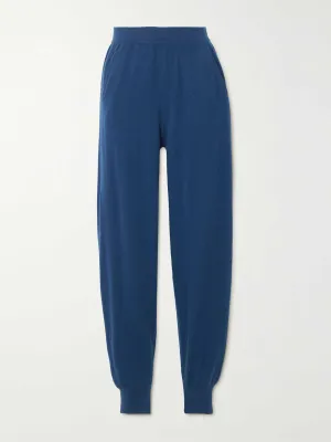Cashmere track pants