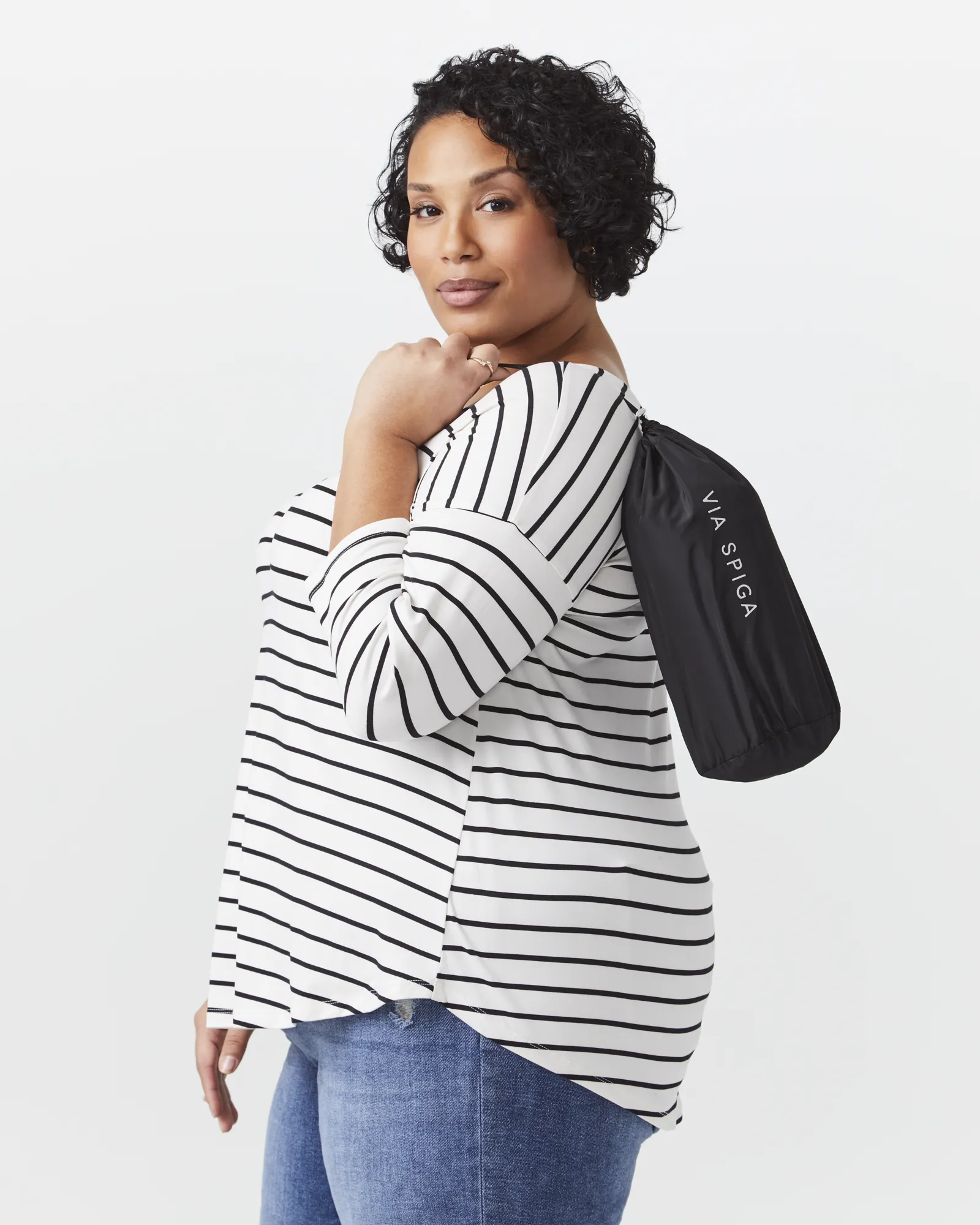 Cecily Anorak Jacket | Black