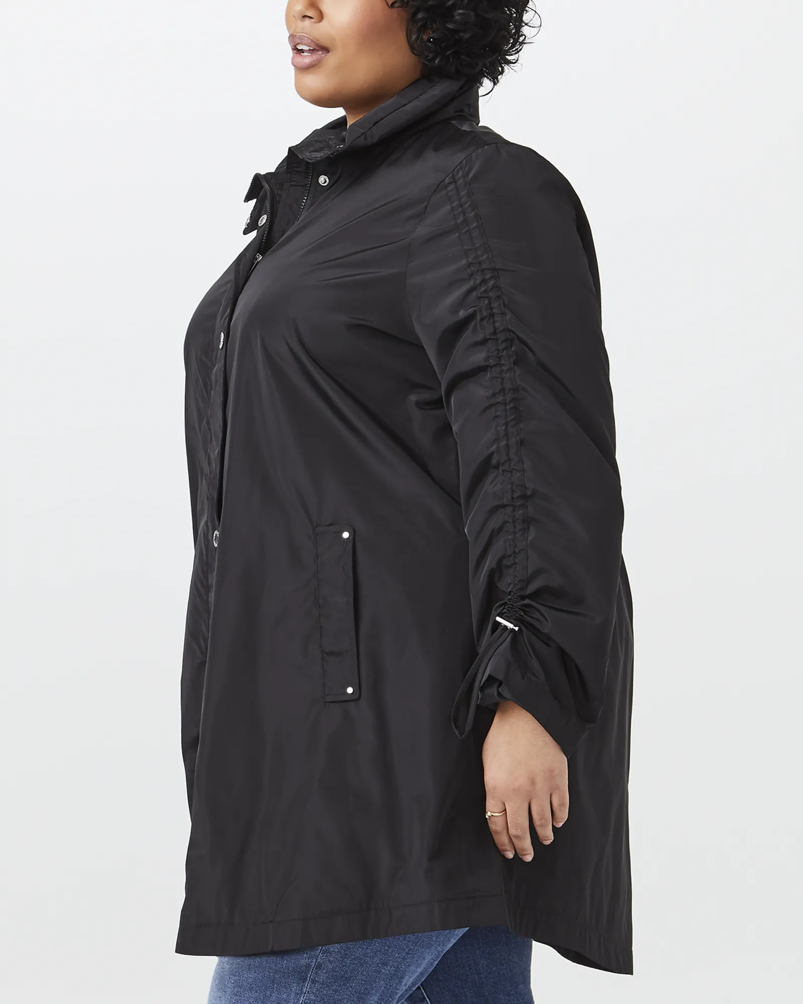 Cecily Anorak Jacket | Black