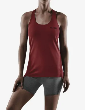 CEP Womens Training Tank Top Cherry Red
