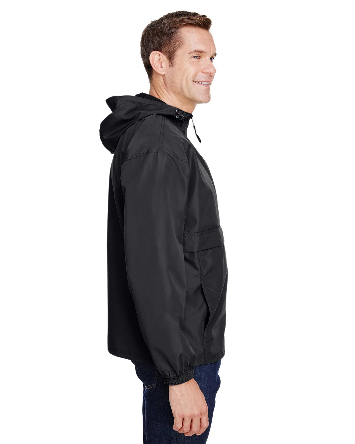 Champion CO200 Adult Packable Anorak 1/4 Zip Jacket
