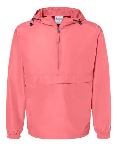 Champion Men's Packable Quarter-Zip Jacket