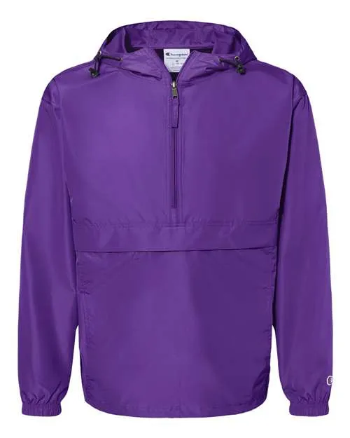 Champion Men's Packable Quarter-Zip Jacket