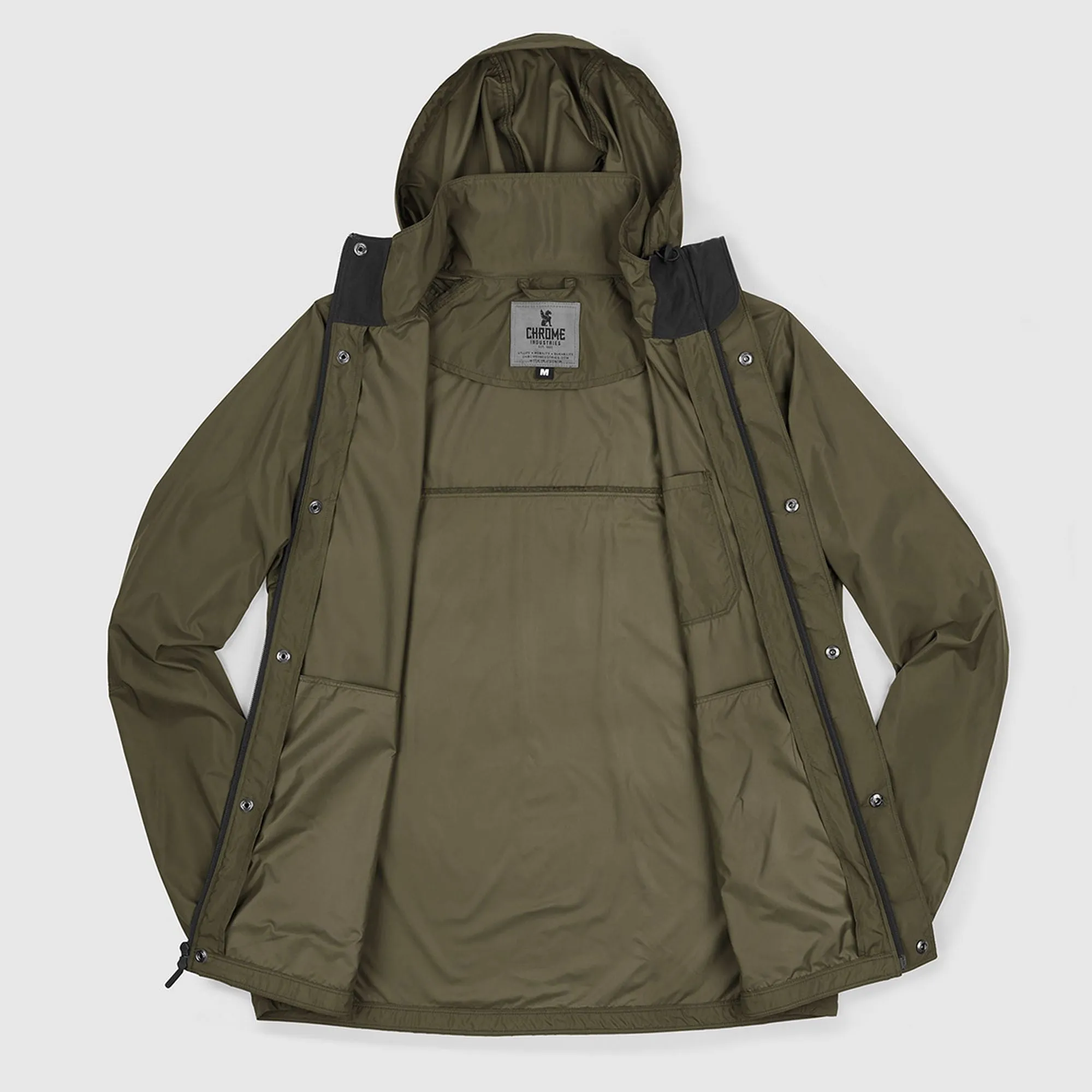 Chrome Packable Wind Cobra Jacket