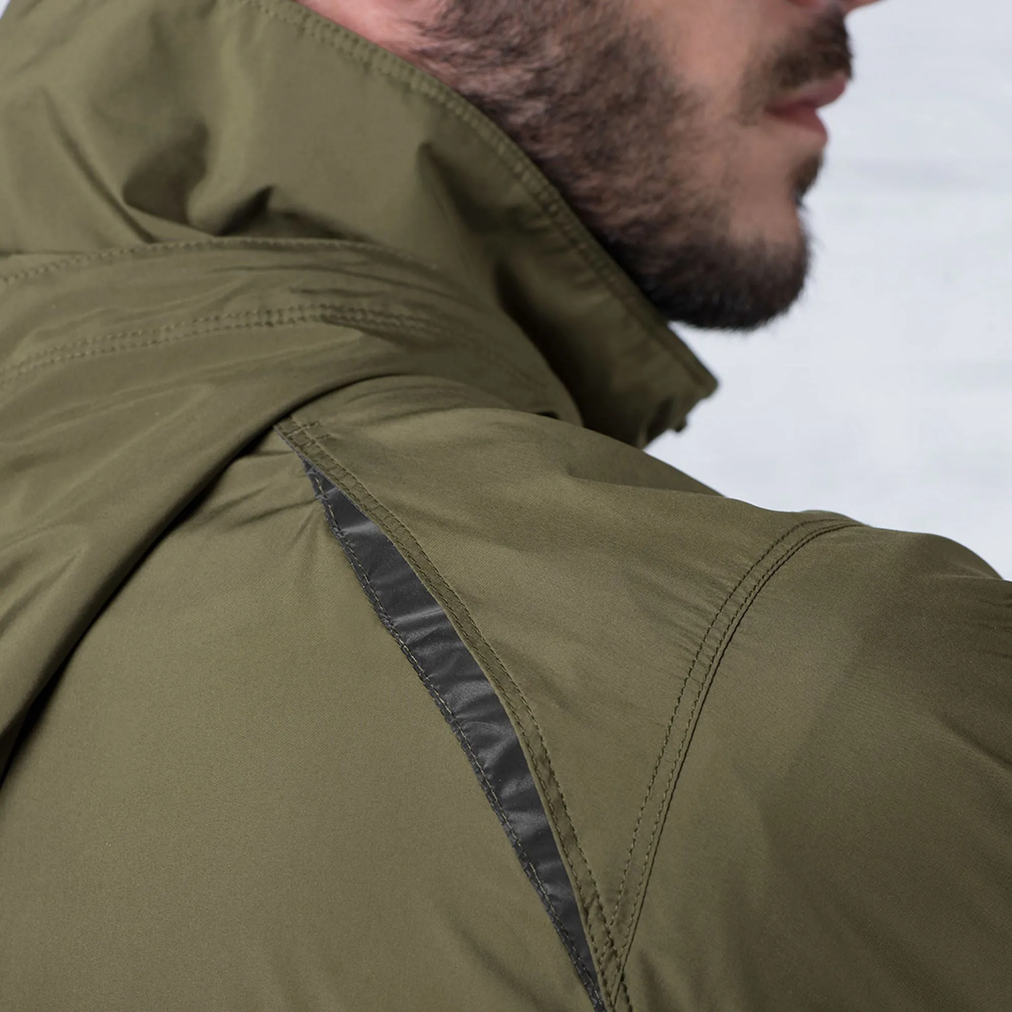 Chrome Packable Wind Cobra Jacket
