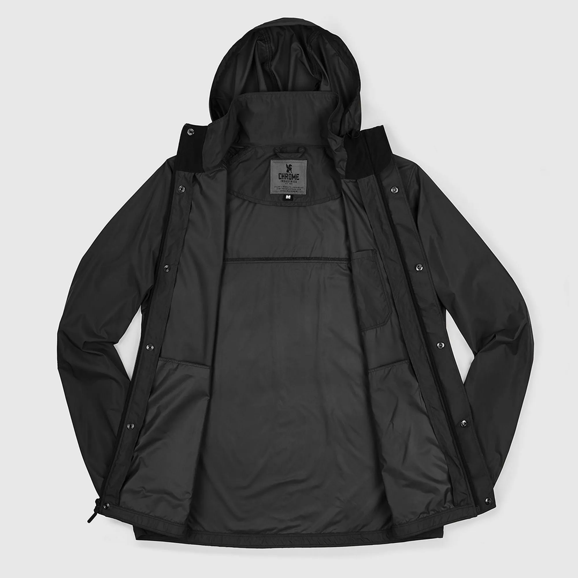 Chrome Packable Wind Cobra Jacket