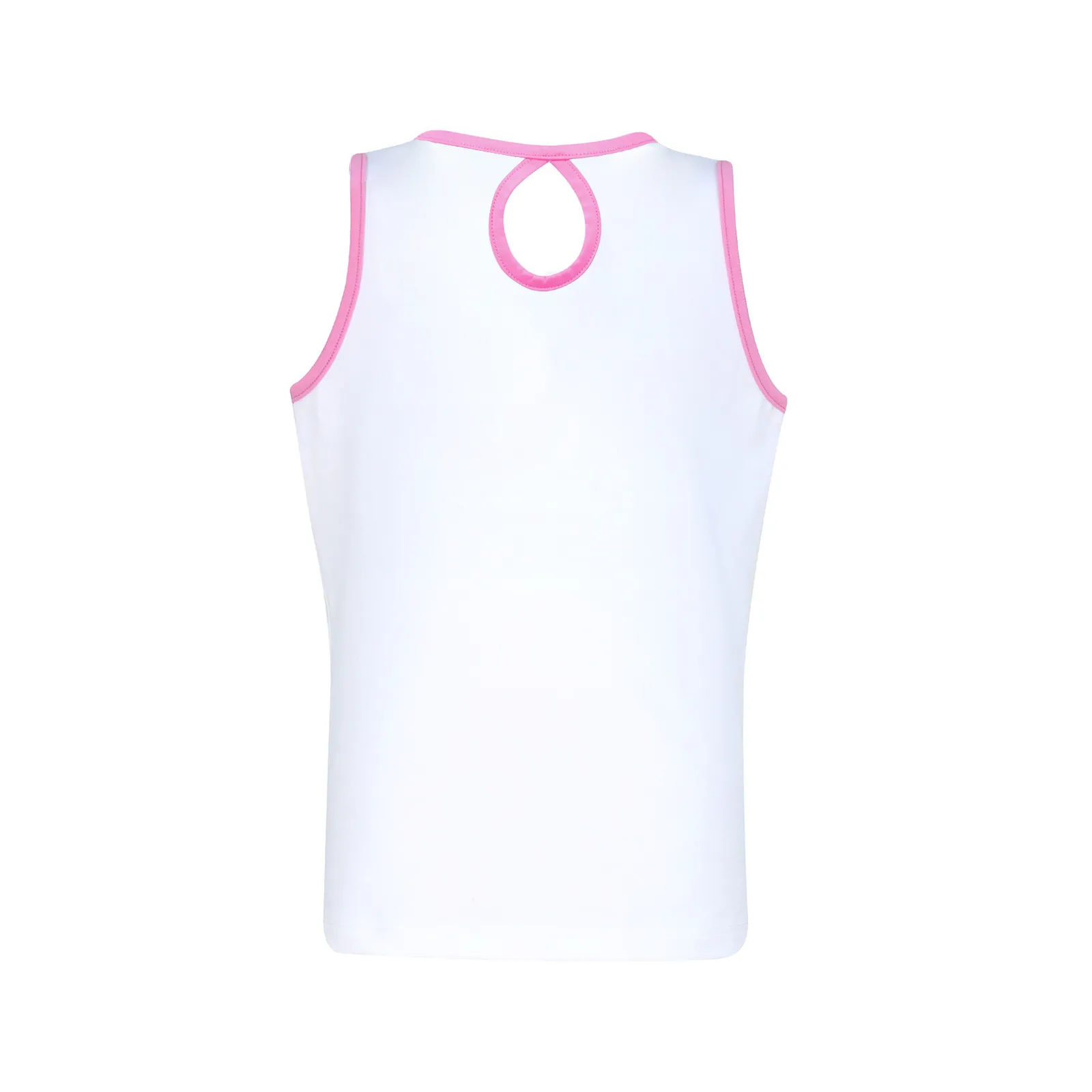 #Cottage Court White Keyhole Tank - New!