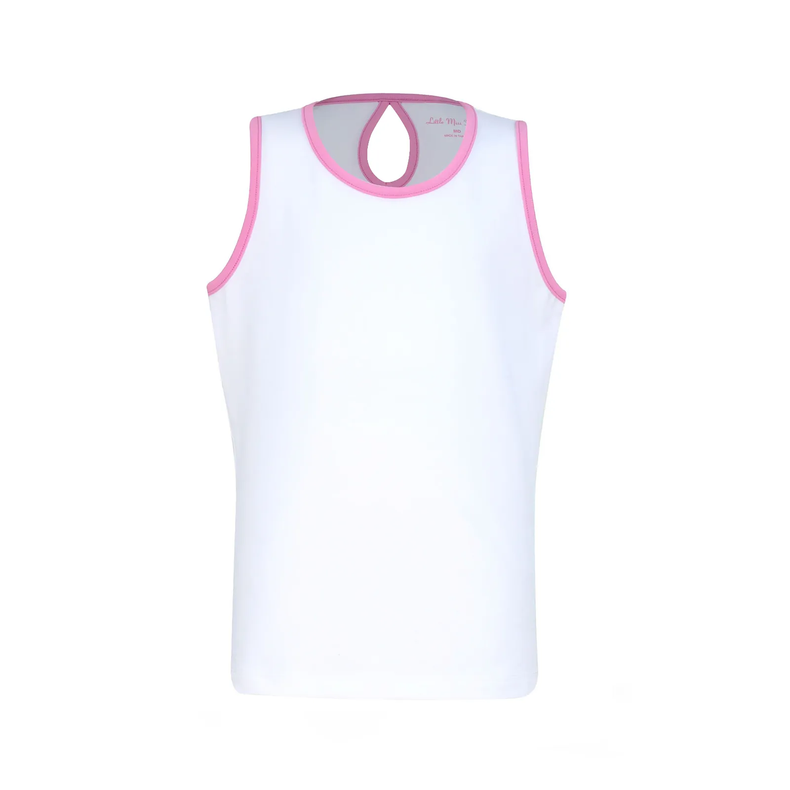 #Cottage Court White Keyhole Tank - New!