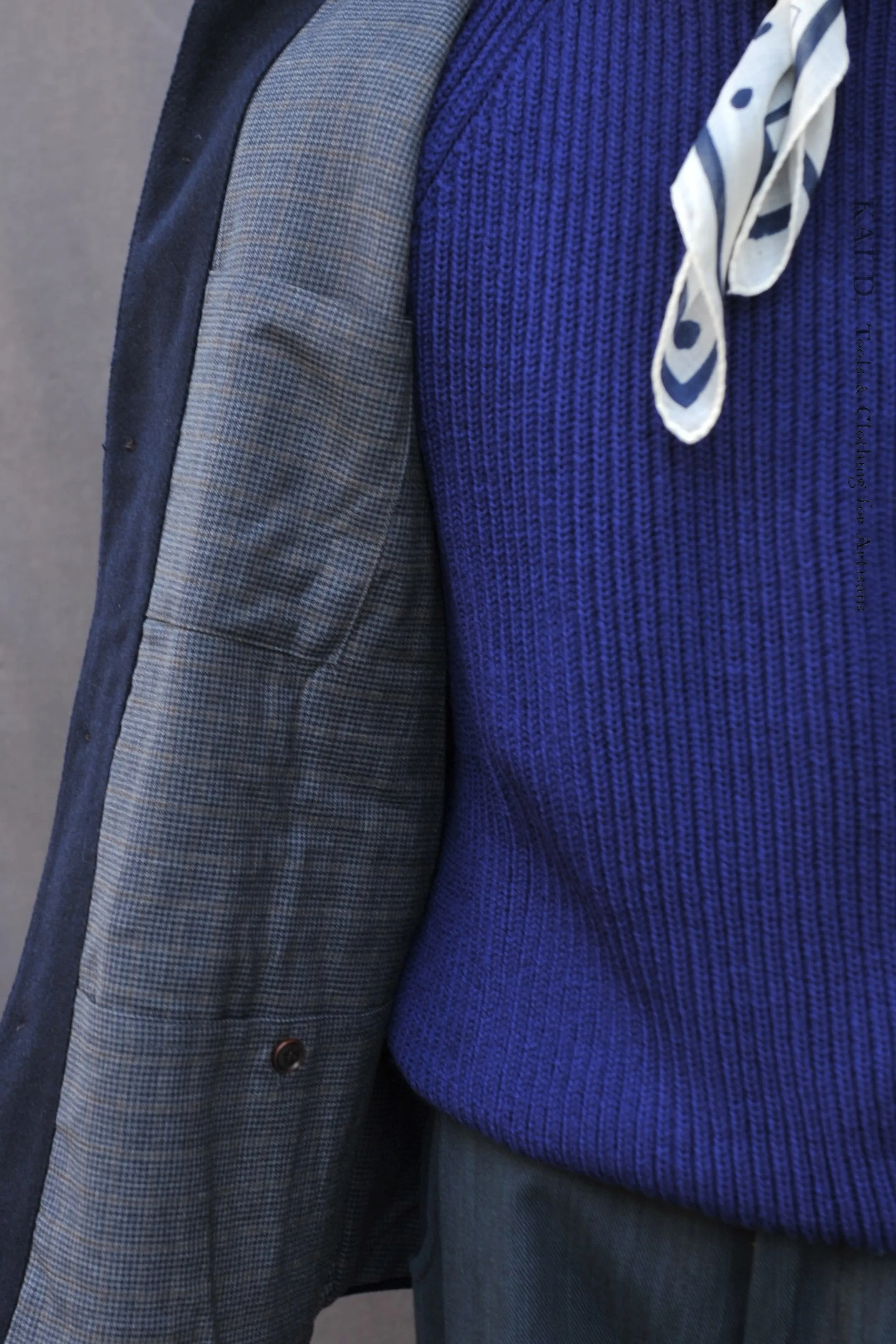 Degas Work Jacket - Herringbone Wool - Deep Navy - S, M, L, XL, XXL (NO RETURN)