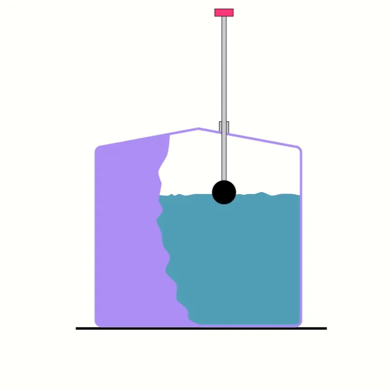 Dip-Stick Tank Level Visual Indicator