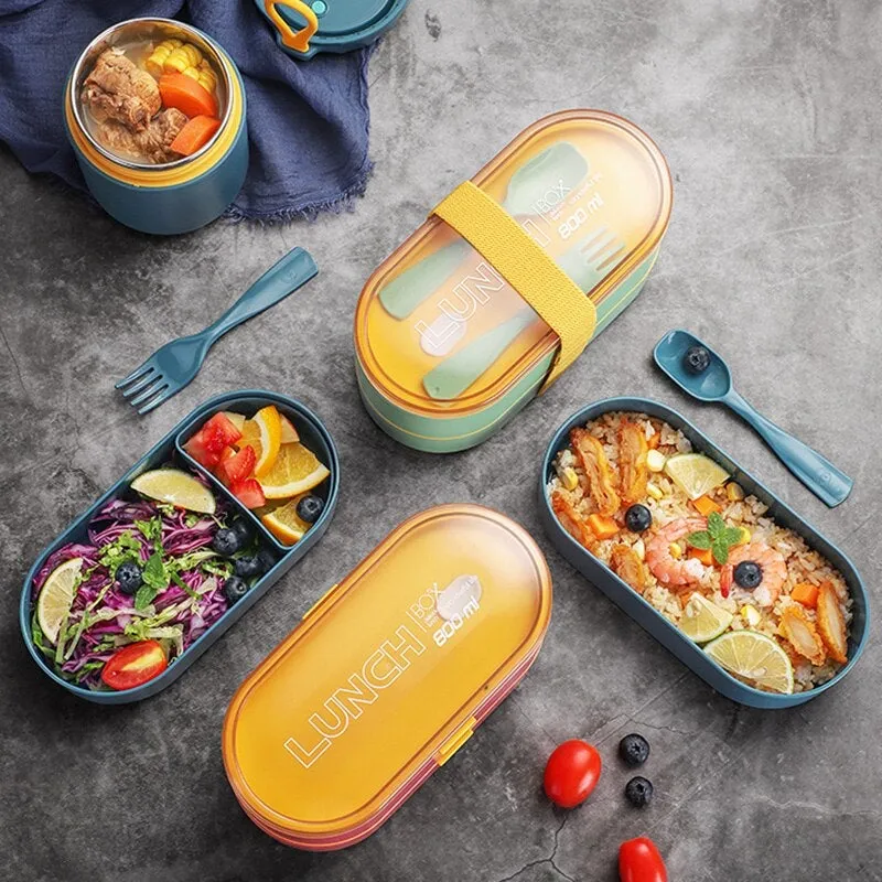 Double-Layer Bento Box
