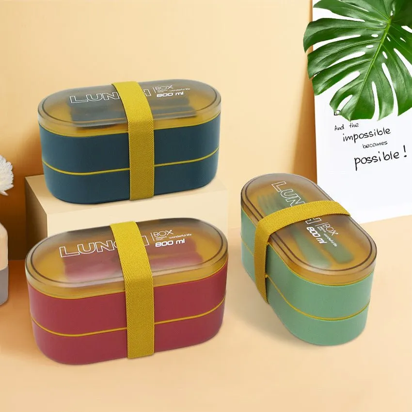 Double-Layer Bento Box