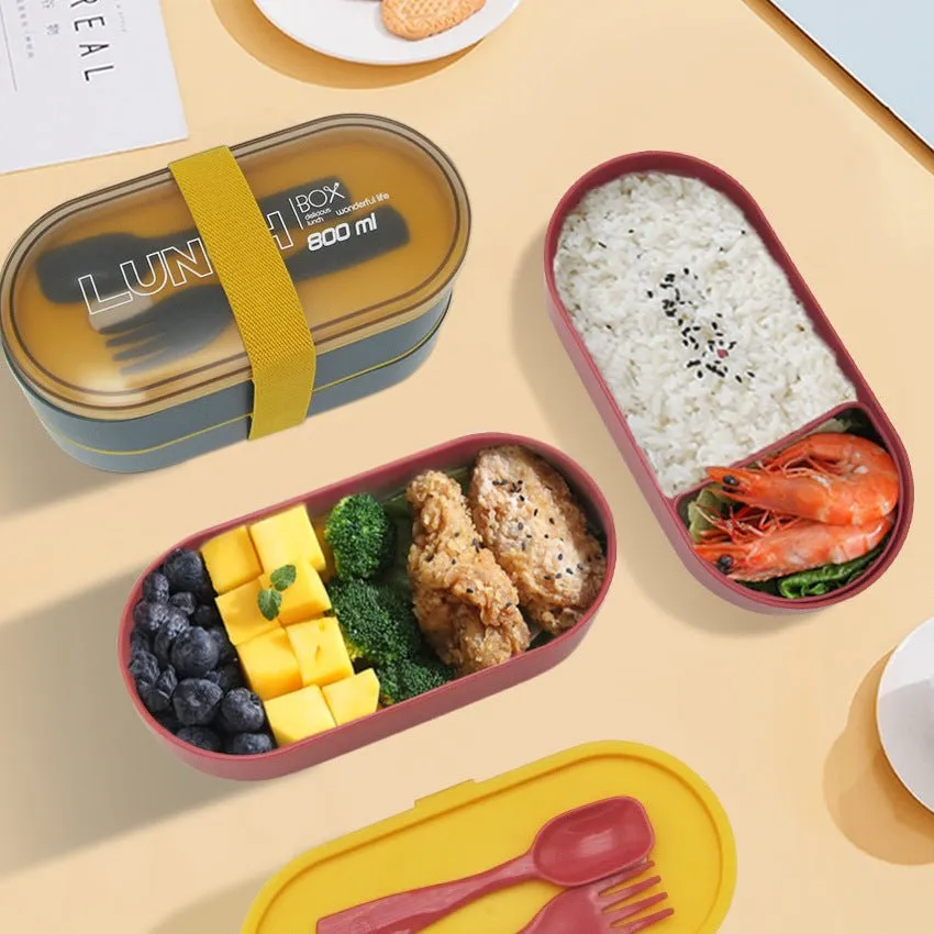 Double-Layer Bento Box