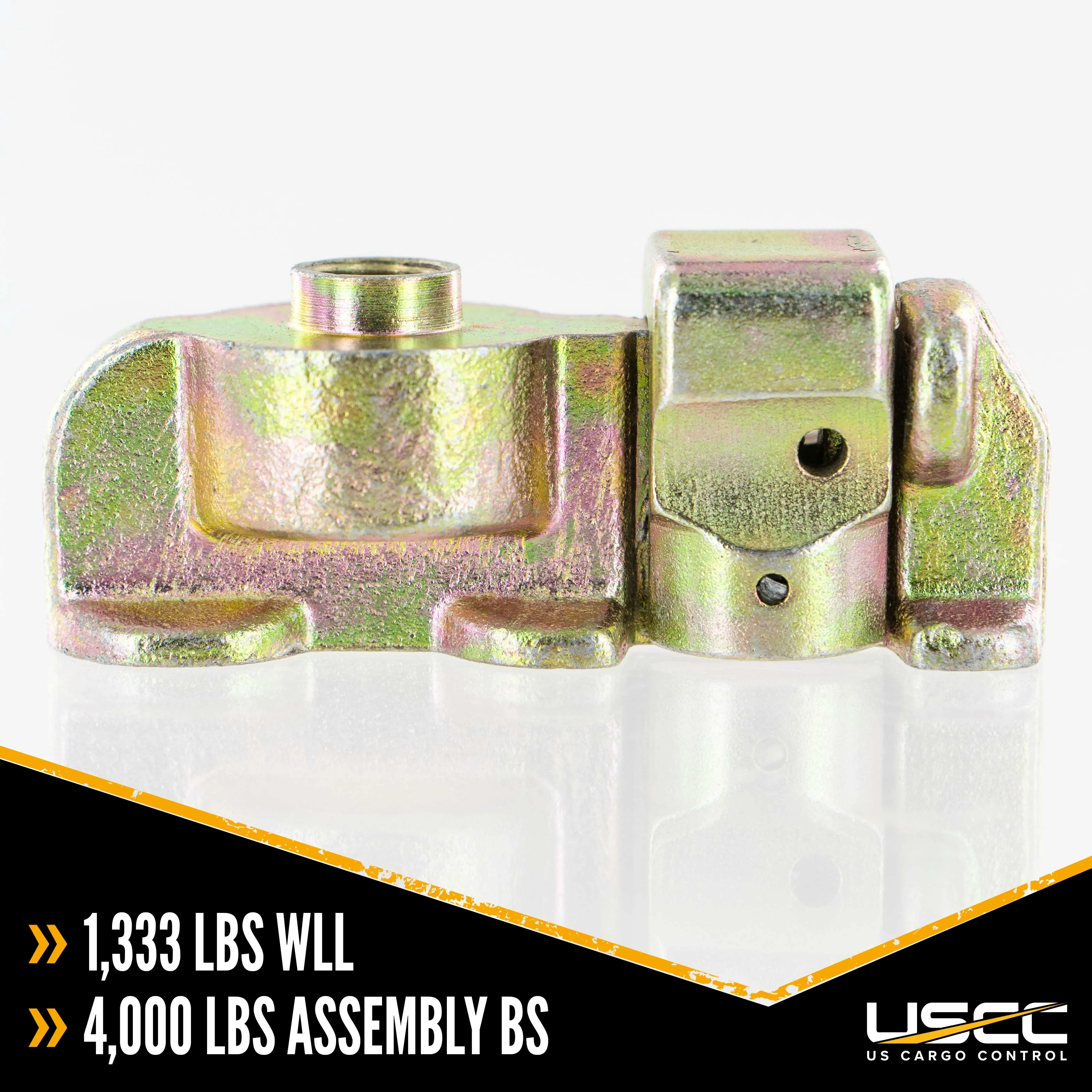 Double Stud Fitting w/ Bolt Thread | 4,000 lbs. BS