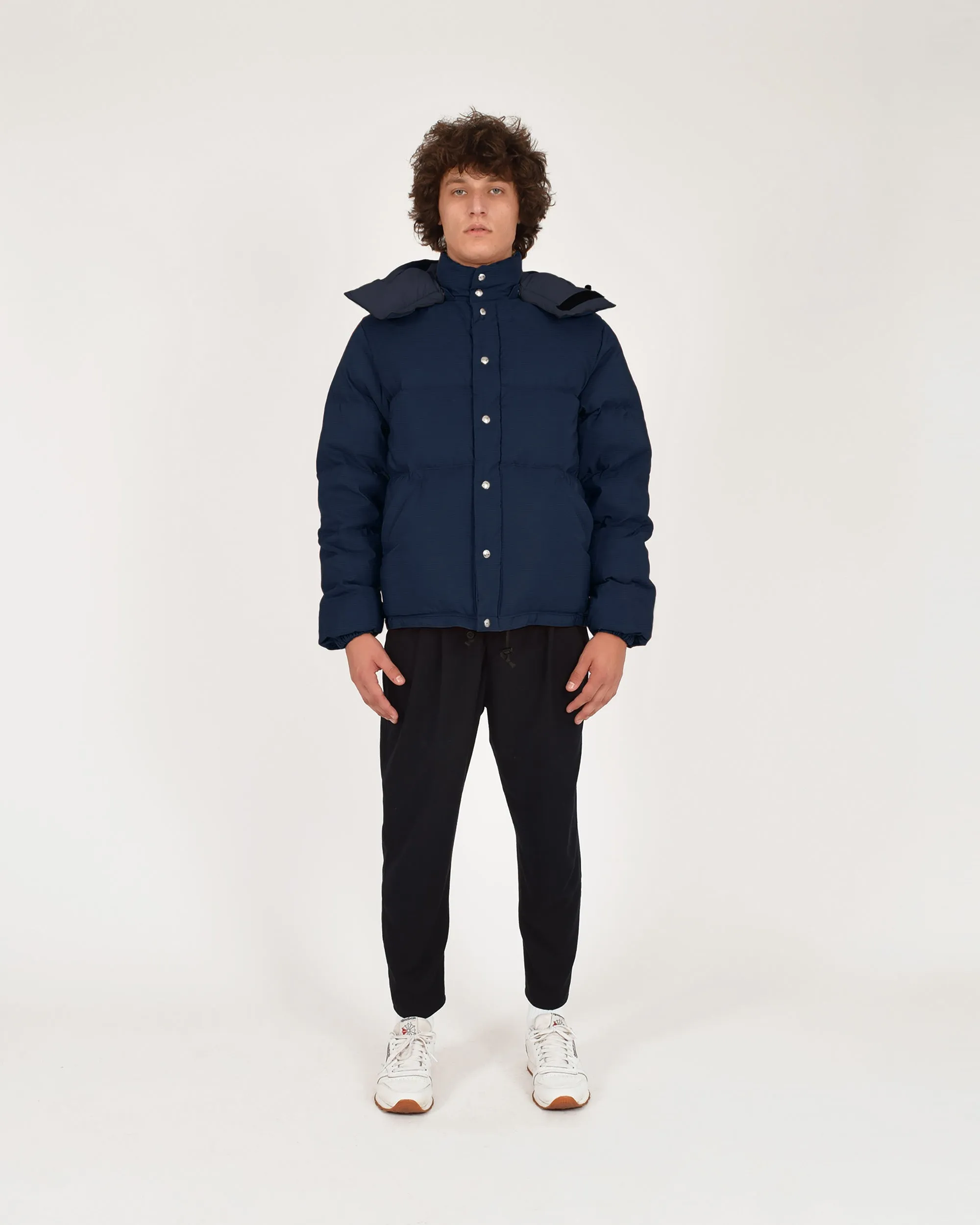 Down Sweater - Recycled Ripstop - Navy