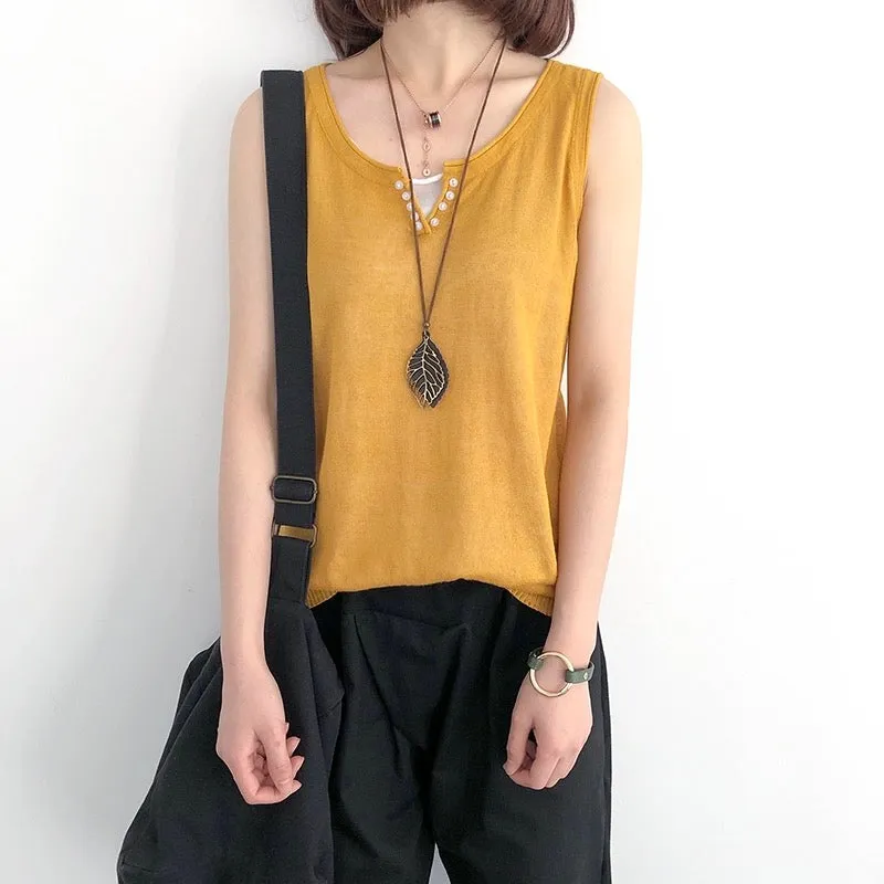 Duce Bateau Ramie Tank Top