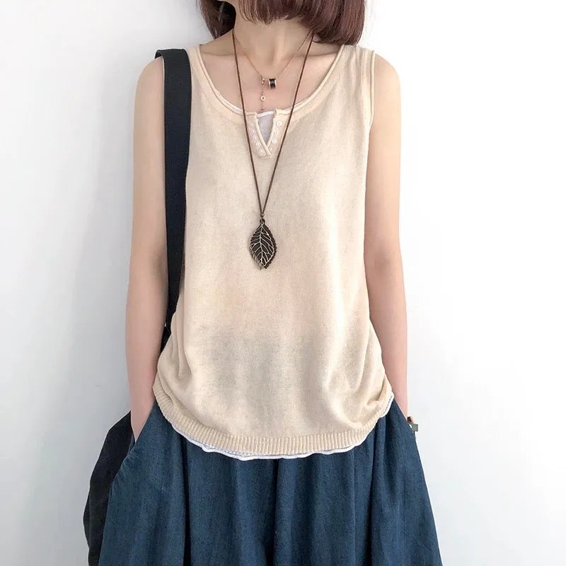Duce Bateau Ramie Tank Top