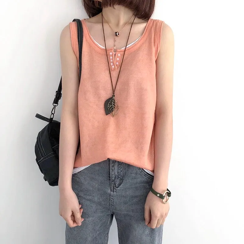 Duce Bateau Ramie Tank Top