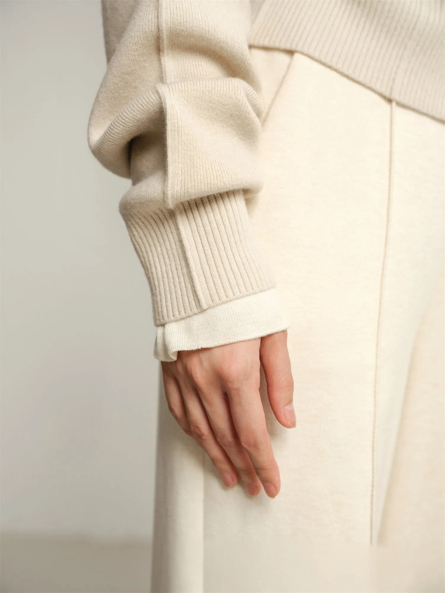 EP YAYING Yak Wool Knitted Sweater