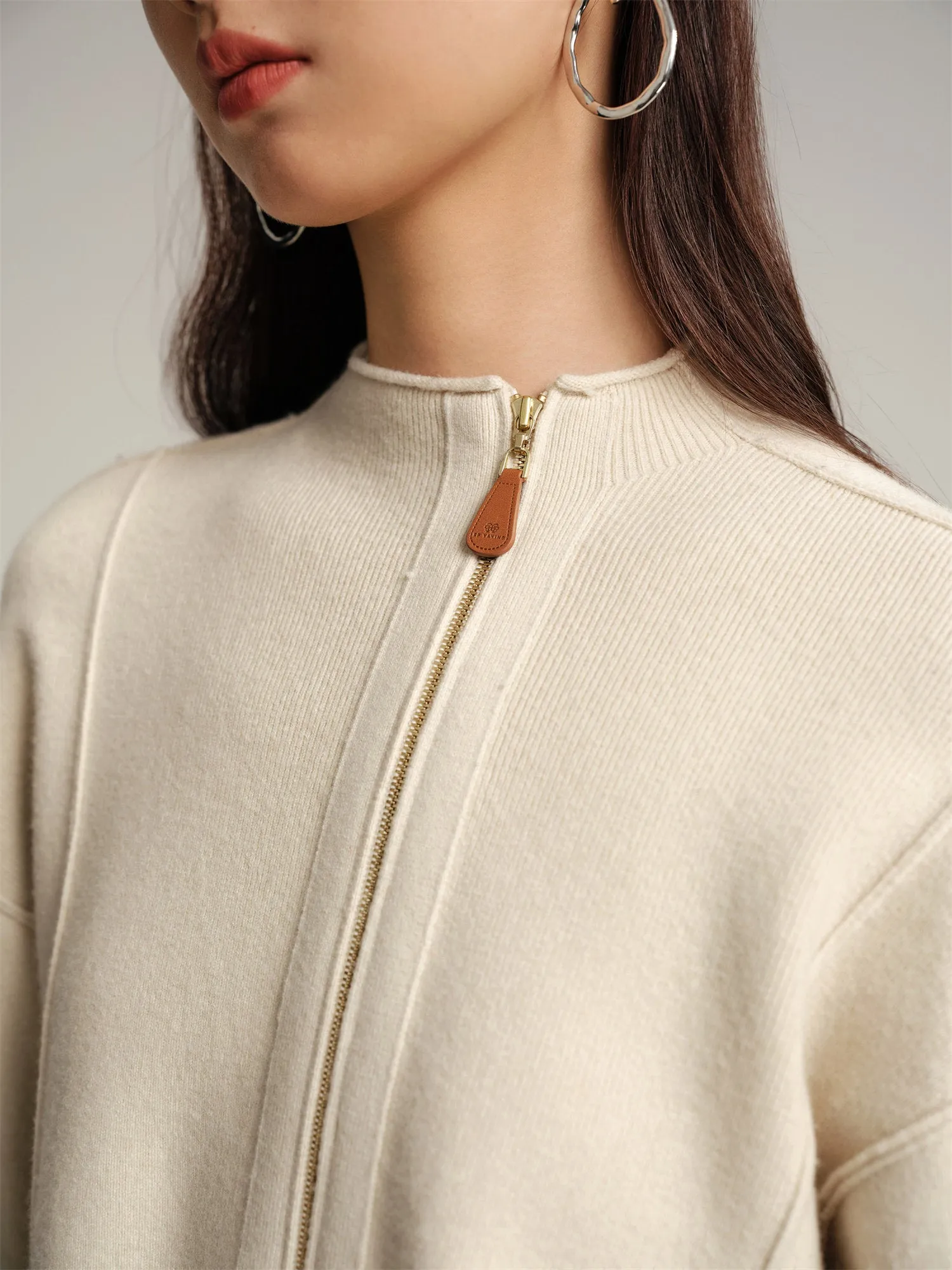 EP YAYING Yak Wool Knitted Sweater