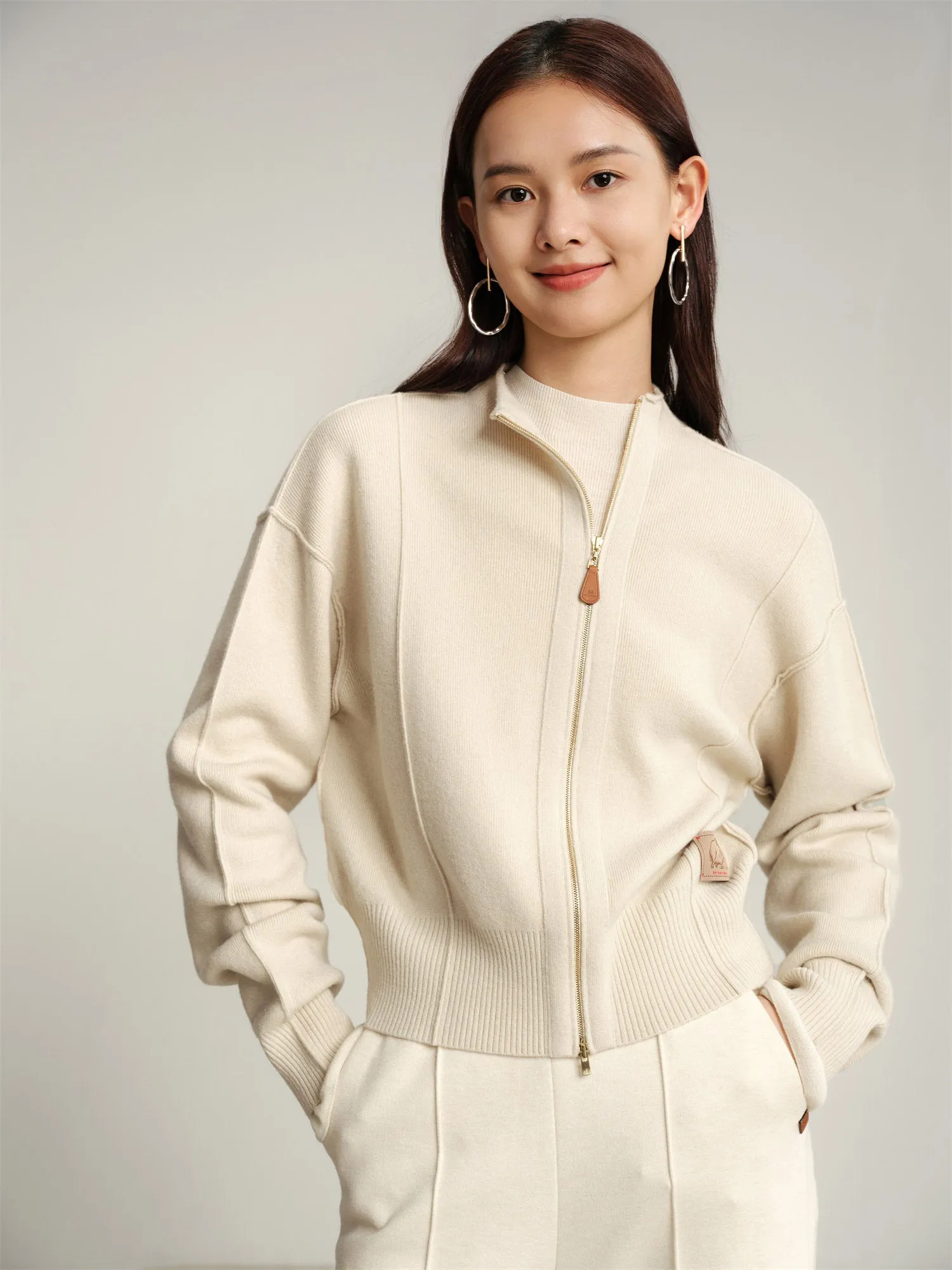 EP YAYING Yak Wool Knitted Sweater