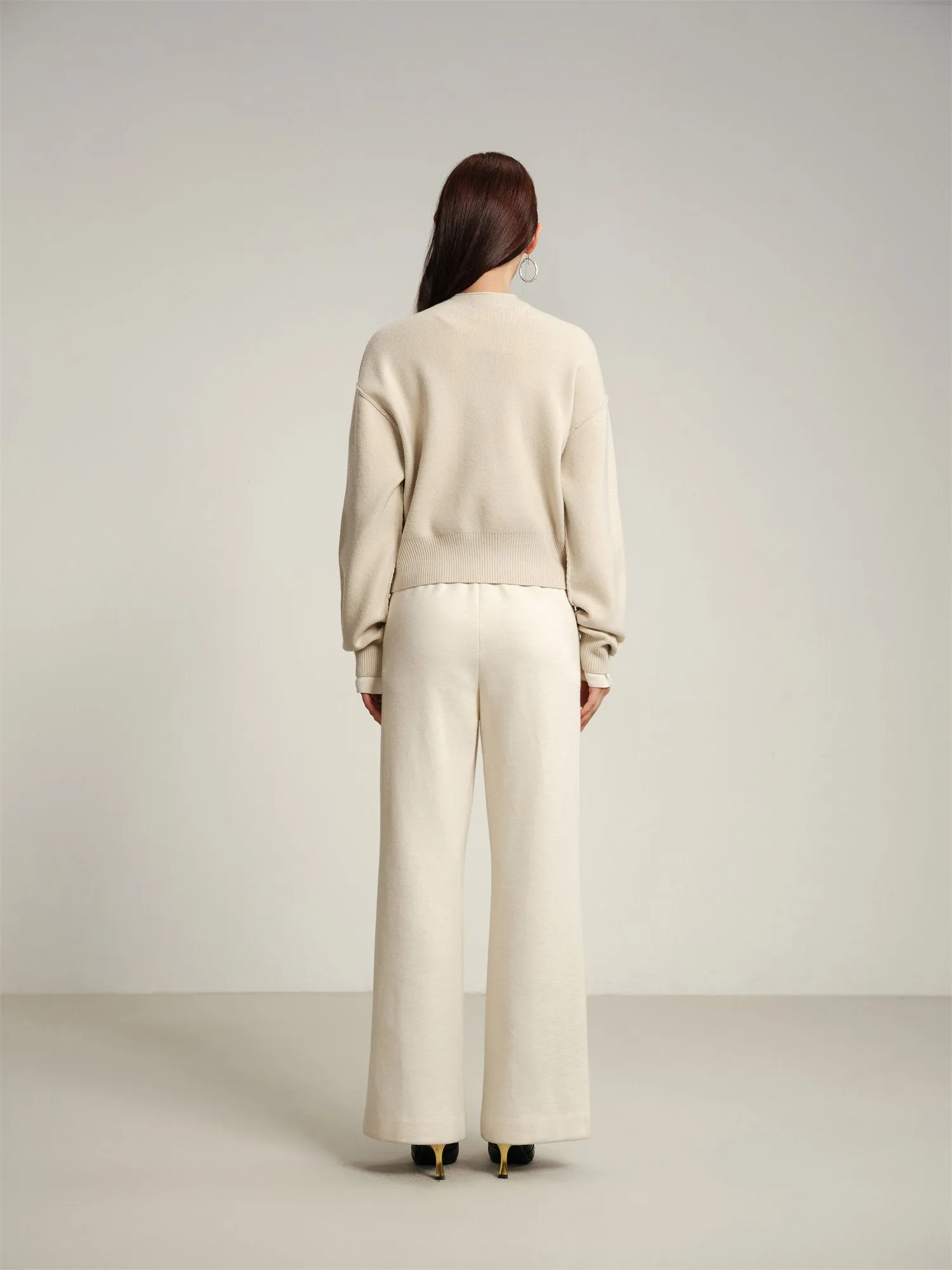 EP YAYING Yak Wool Knitted Sweater