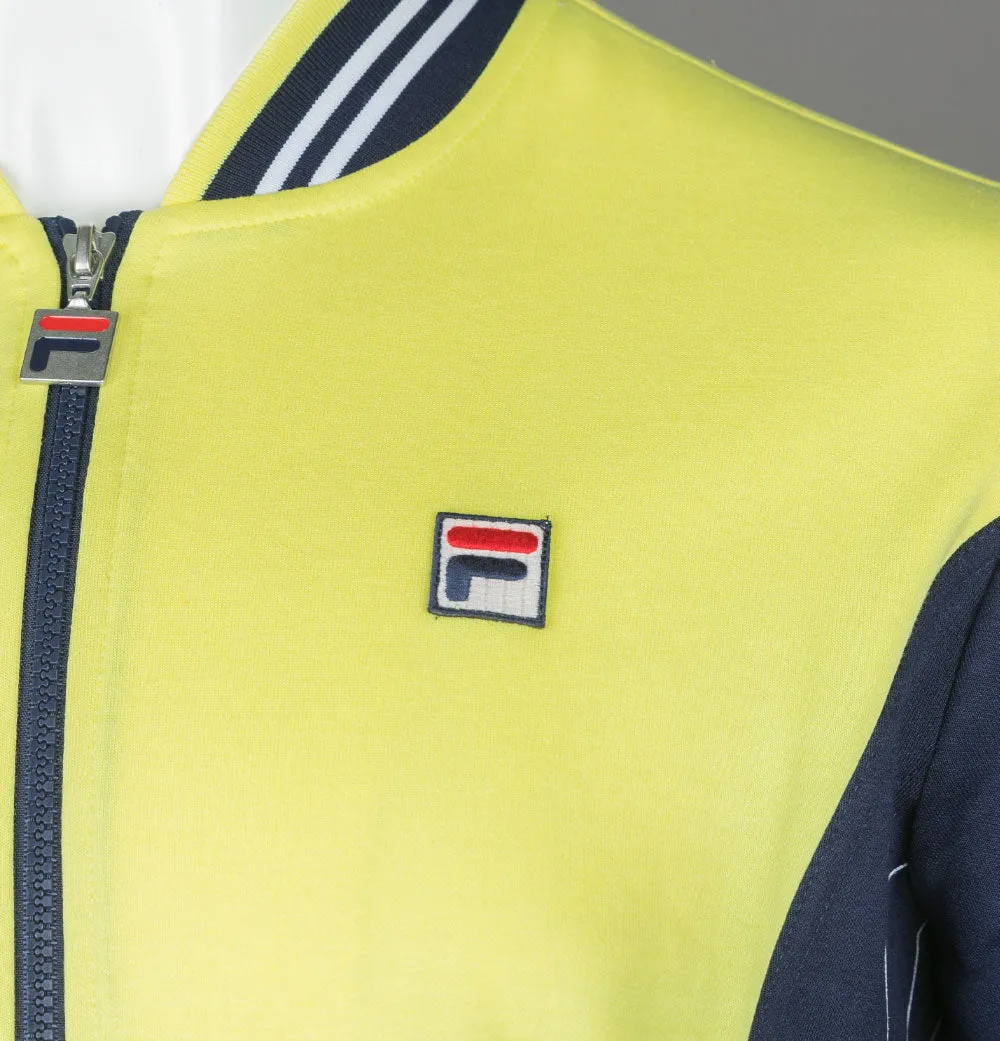 Fila Vintage Settanta Track Jacket Limelight/Fila Navy