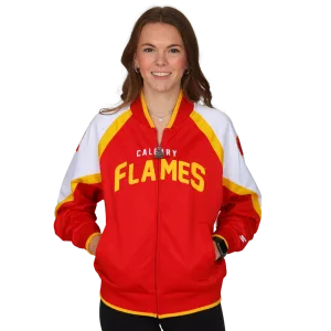 Flames Ladies Starter Touchdown Full-Zip Track Jacket
