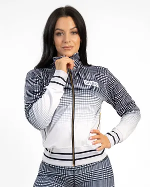 GAVELO Track Jacket GLNCHCK 5 White