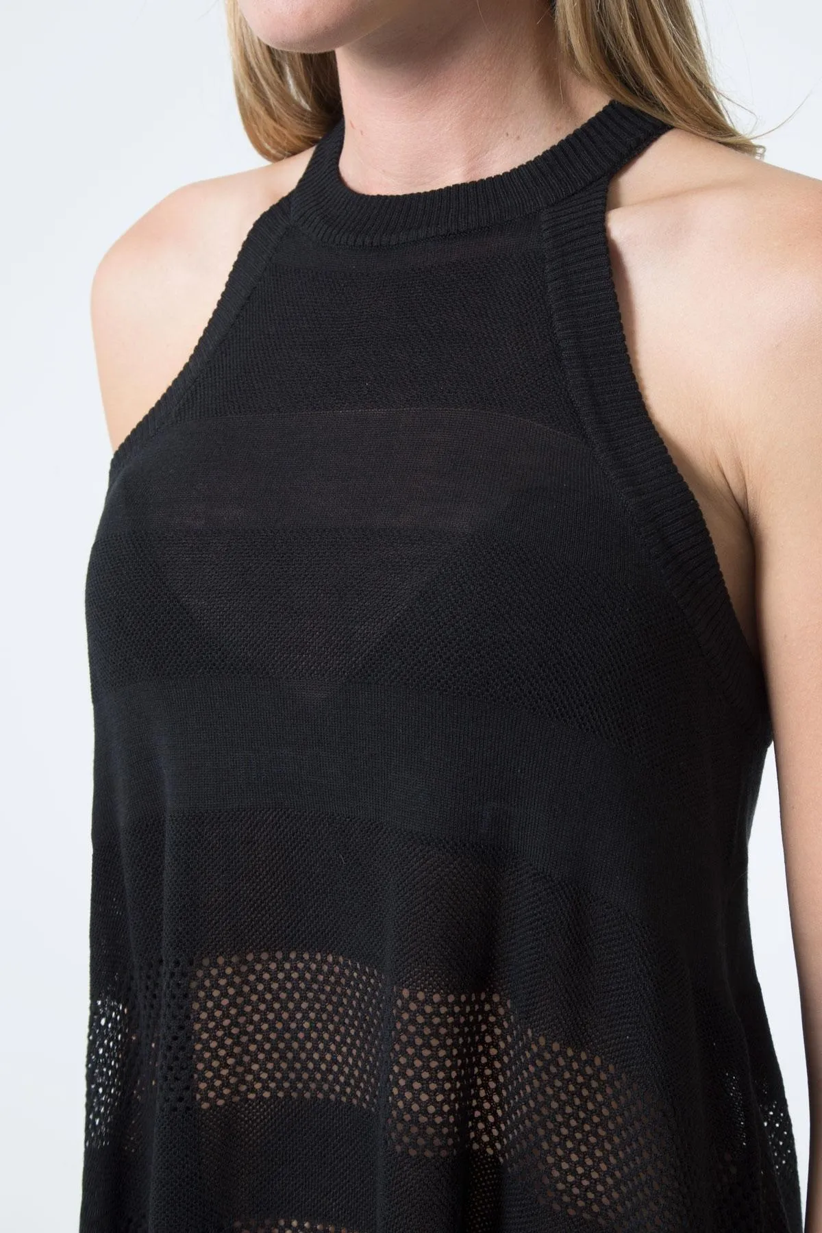 Halter Tank Top - Sleeveless - Allude