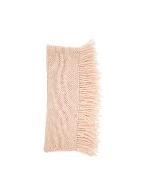Heavy Knit Wool Scarf
