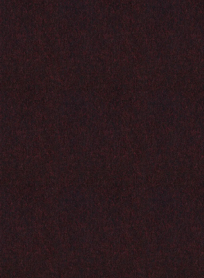 Italian Wool Cashmere Mahogany Suit
