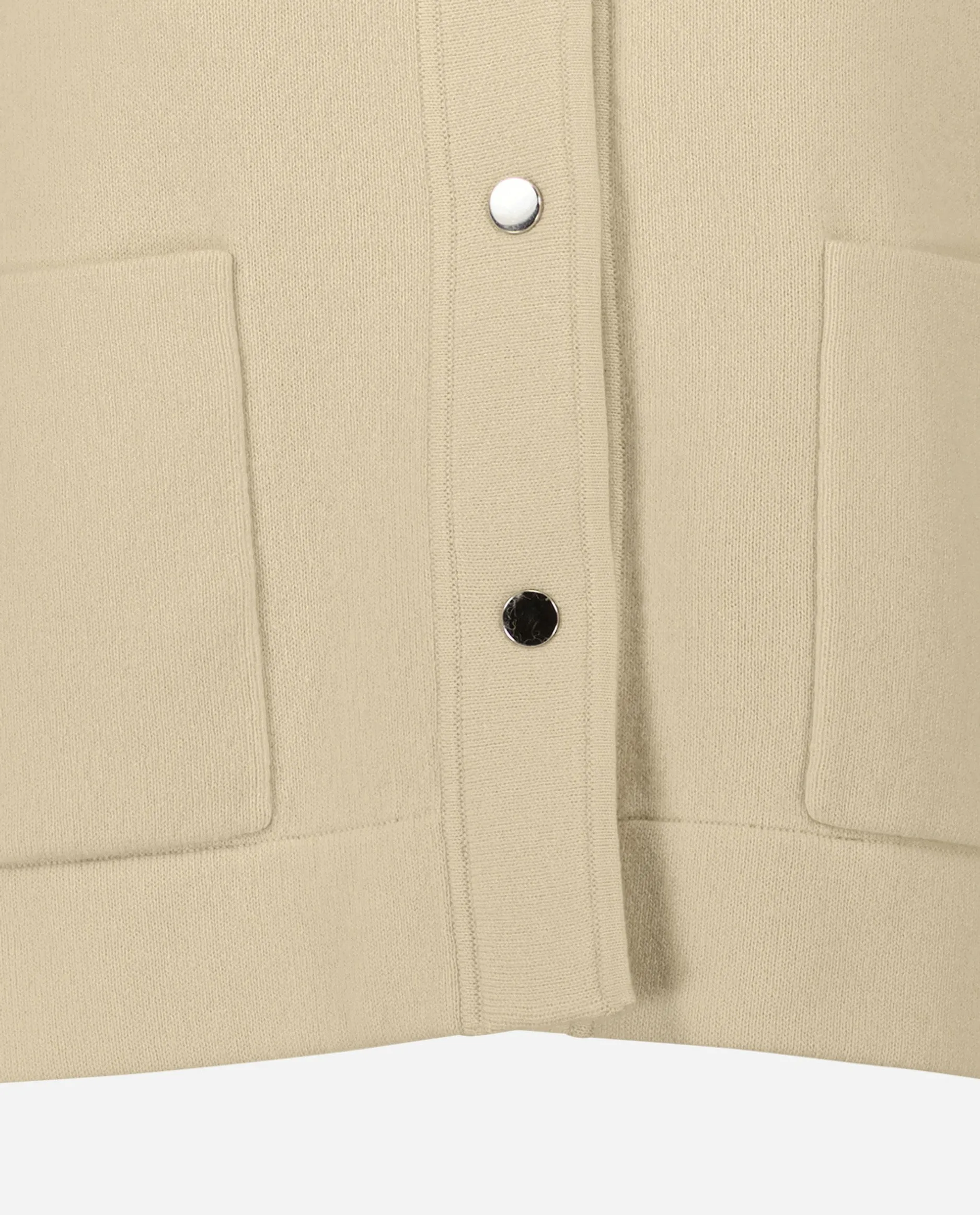 Jacket aus Cashmere-Mischung in Beige