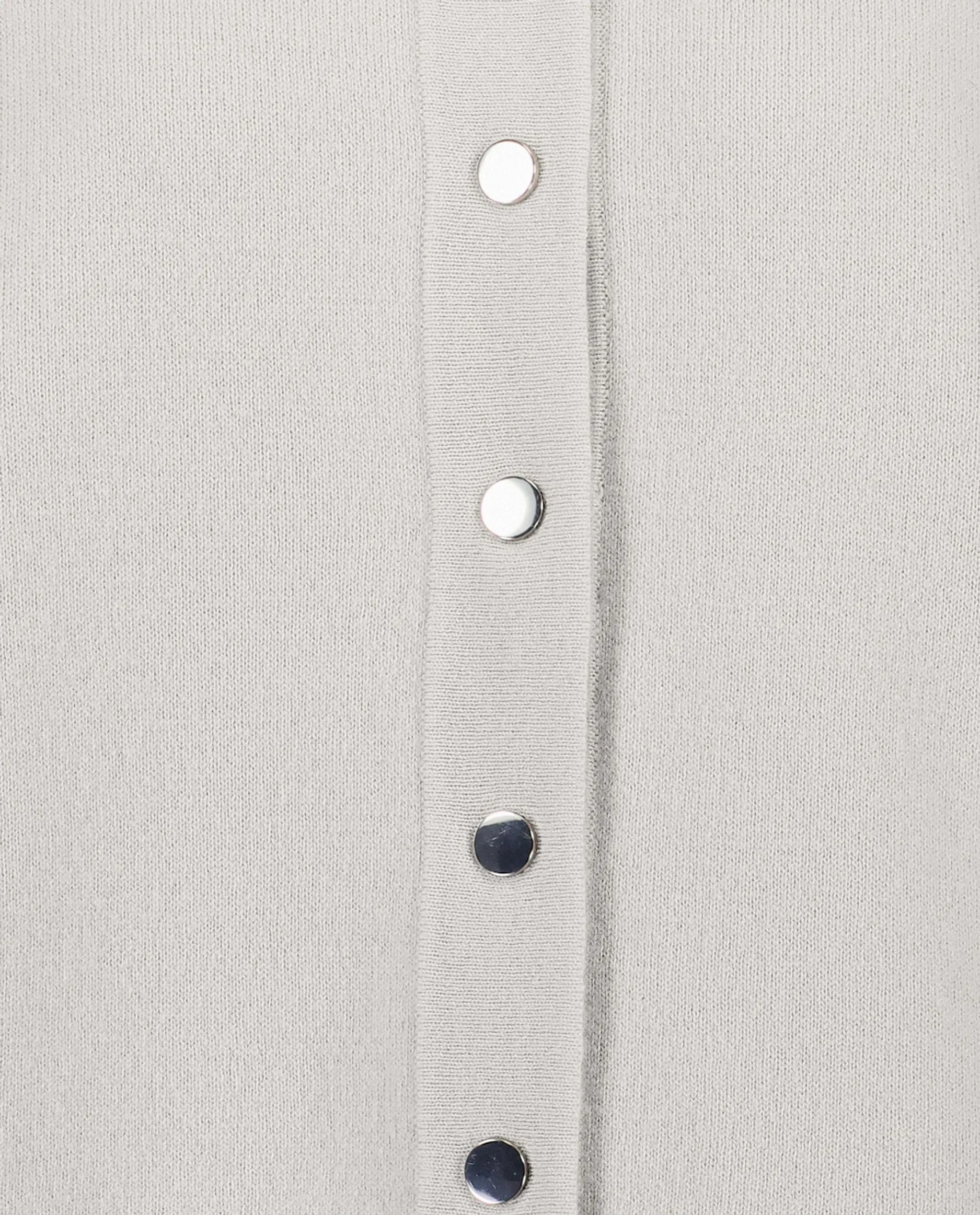 Jacket aus Cashmere-Mischung in Grau