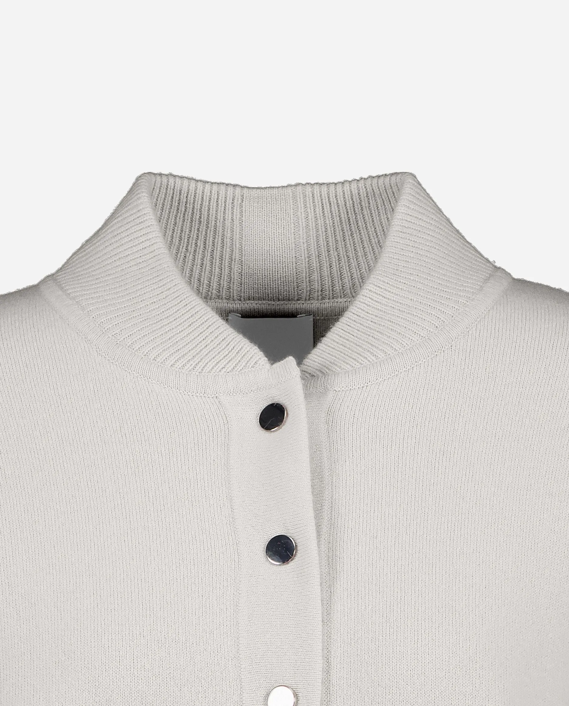 Jacket aus Cashmere-Mischung in Grau